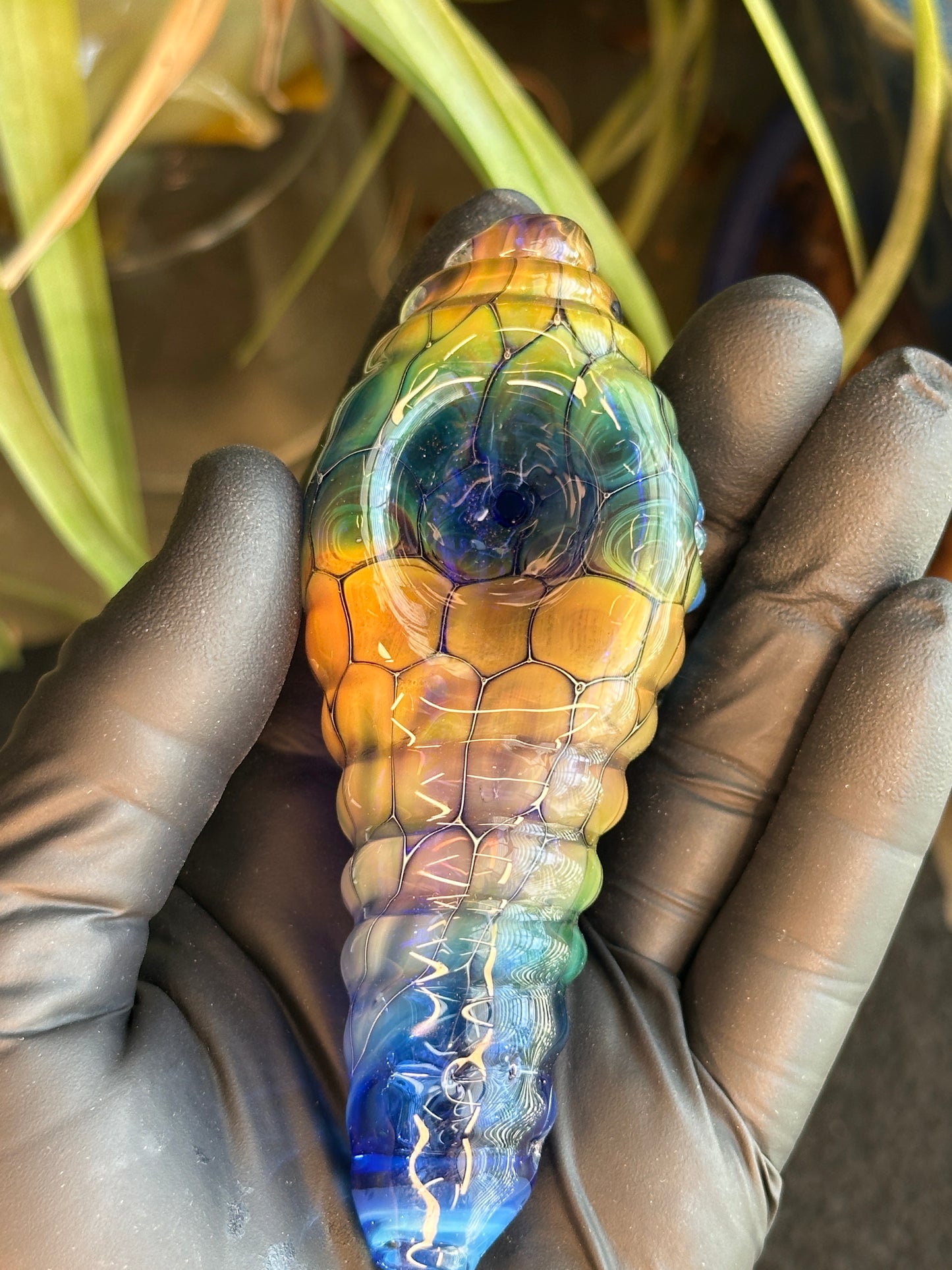 fumed cobalt scale dry steamroller shell