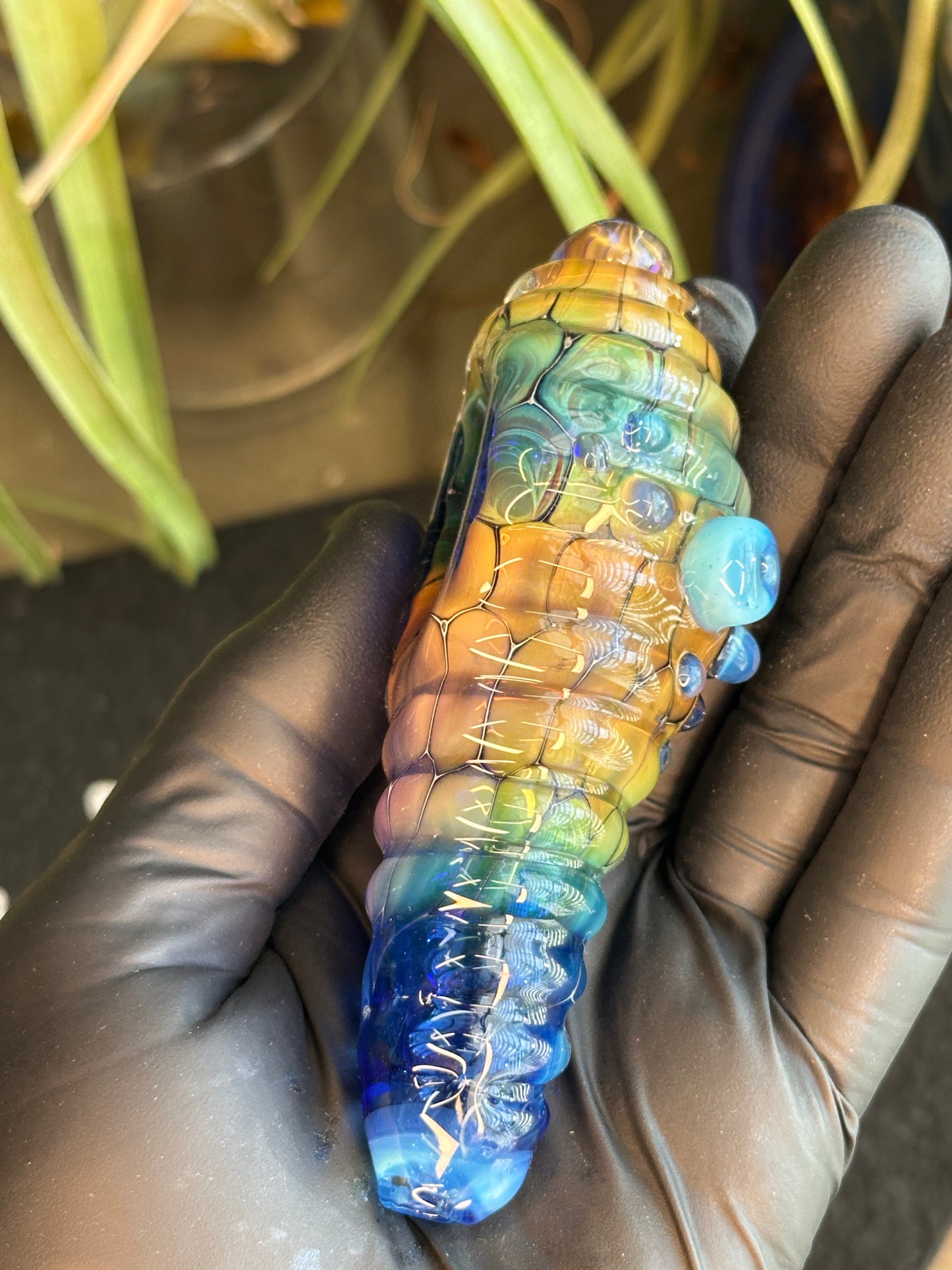 fumed cobalt scale dry steamroller shell