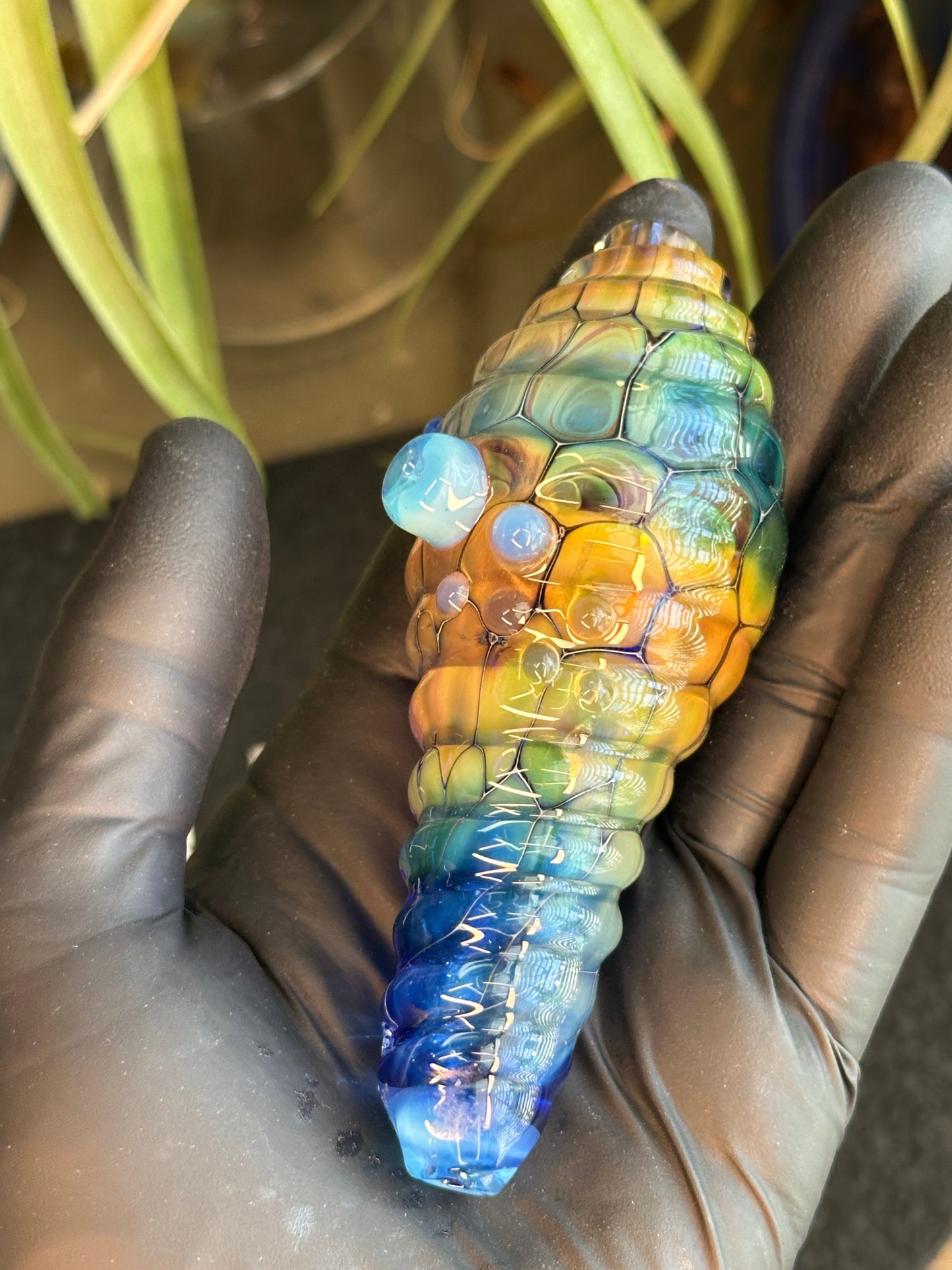fumed cobalt scale dry steamroller shell