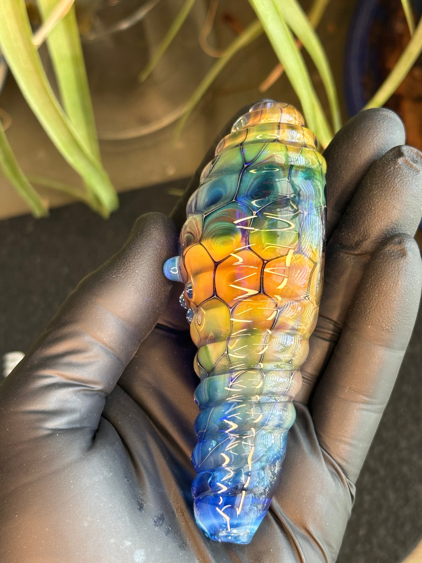 fumed cobalt scale dry steamroller shell