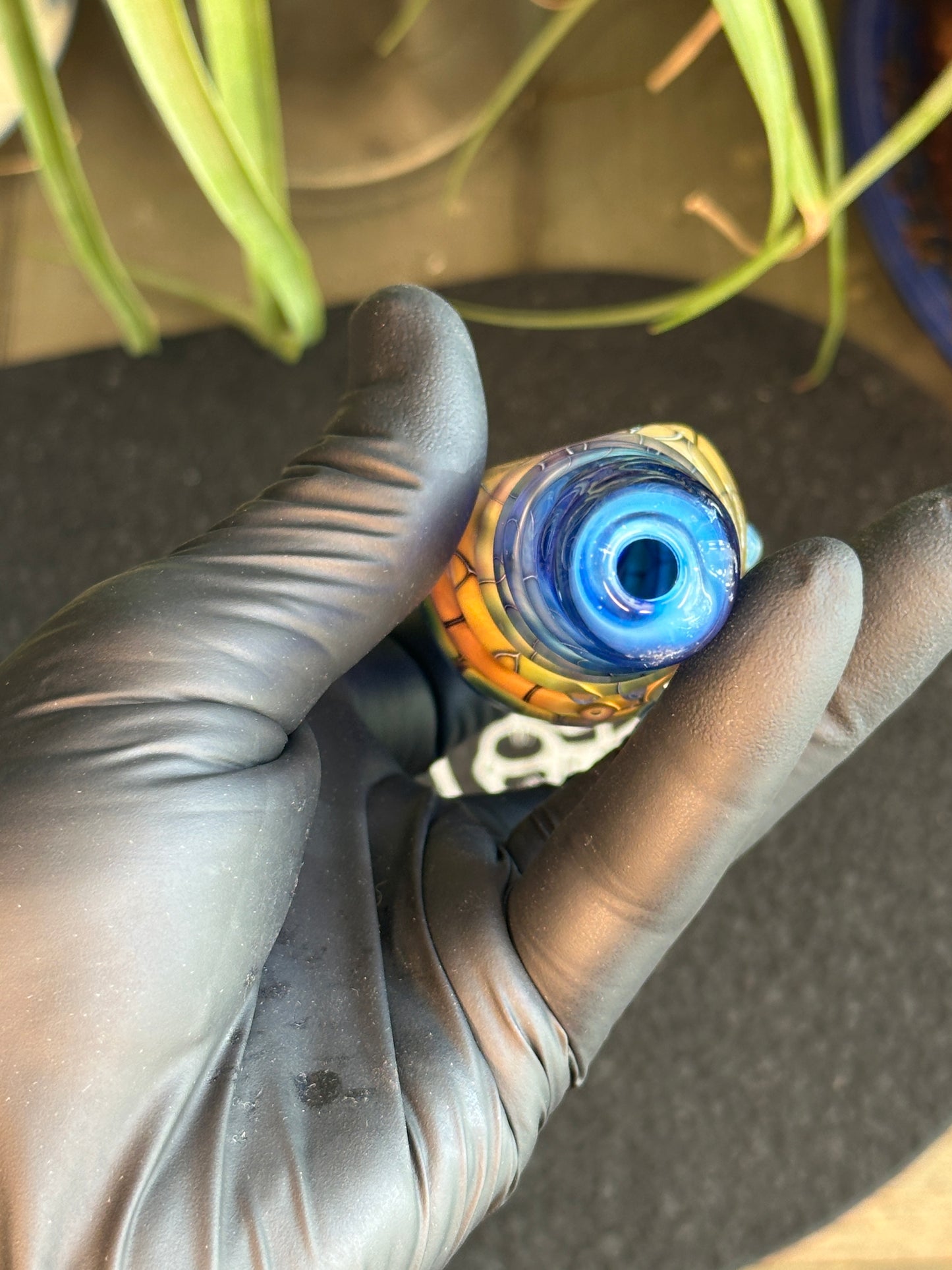 fumed cobalt scale dry steamroller shell