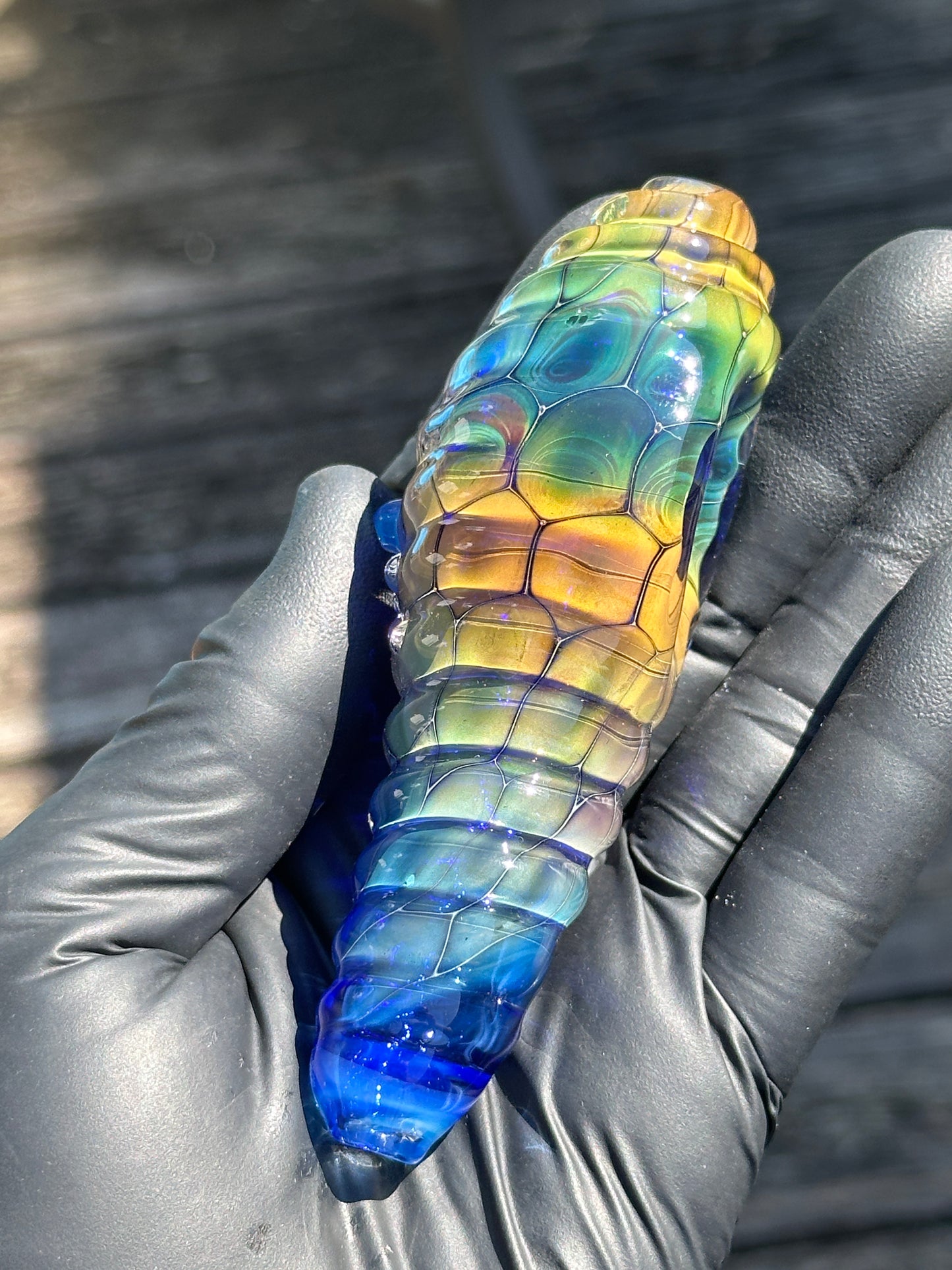 fumed cobalt scale dry steamroller shell