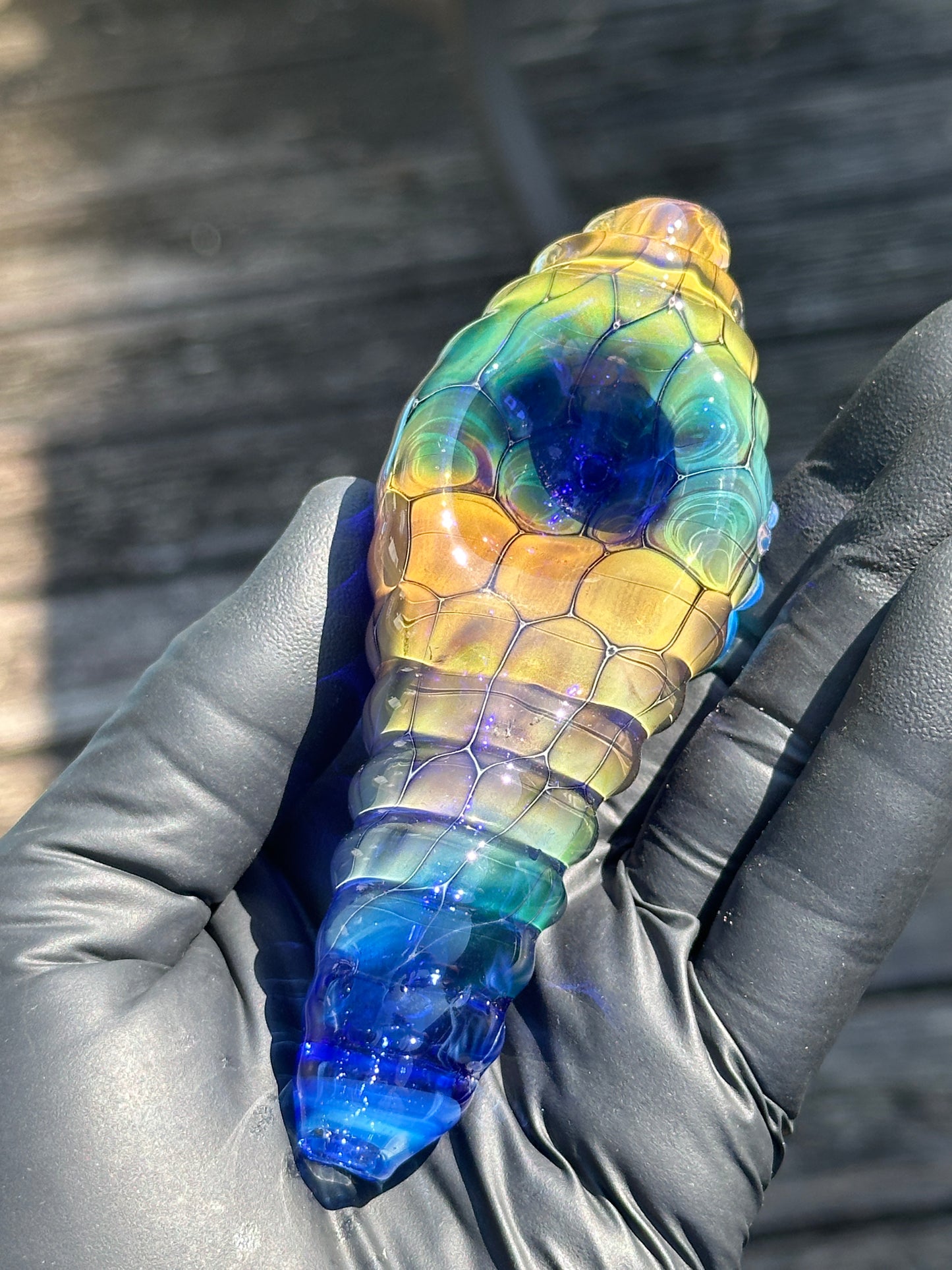 fumed cobalt scale dry steamroller shell