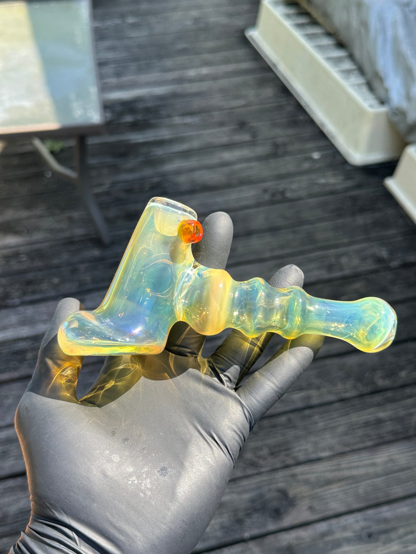Silver fumed dry hammer