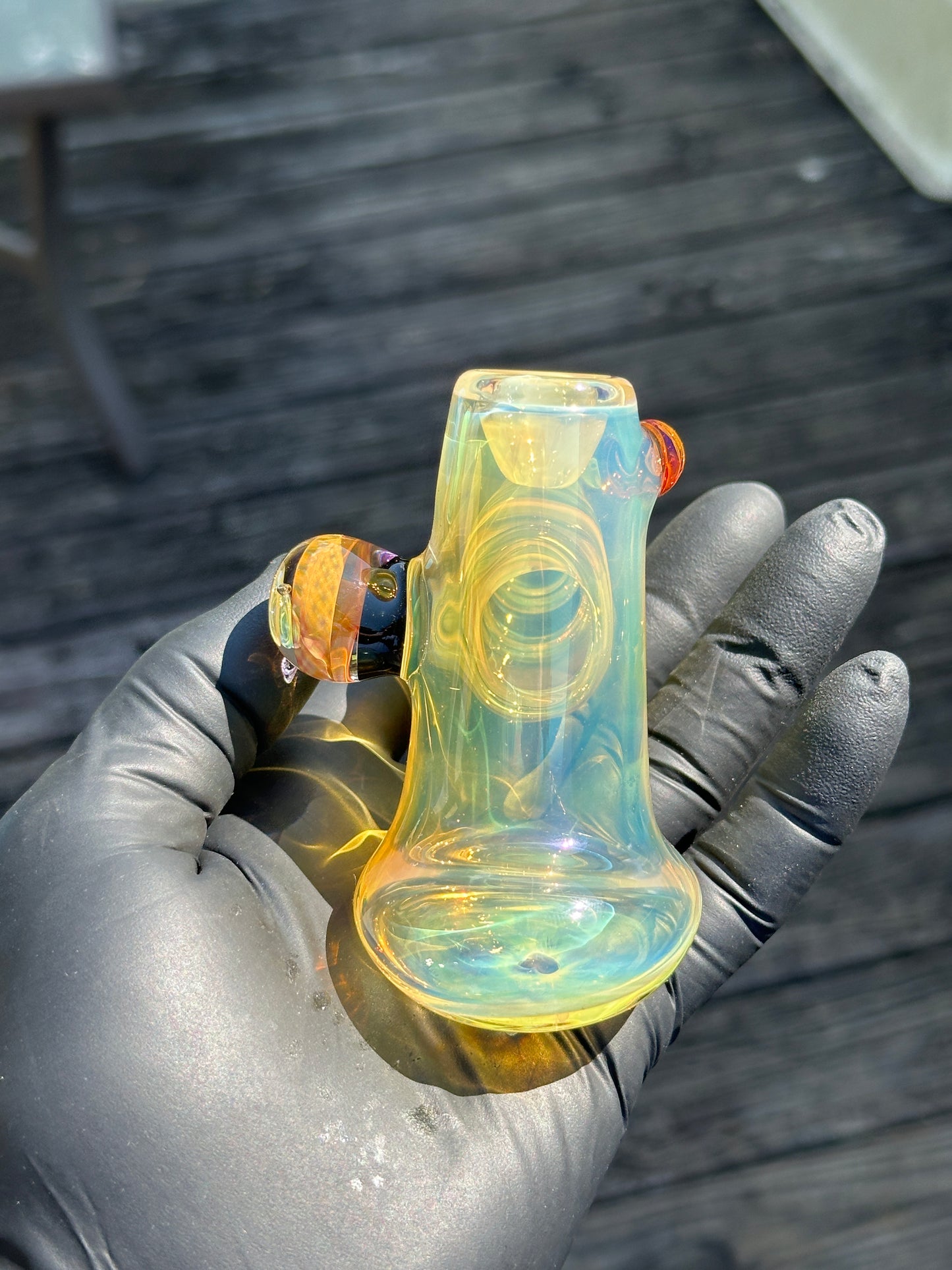 Silver fumed dry hammer