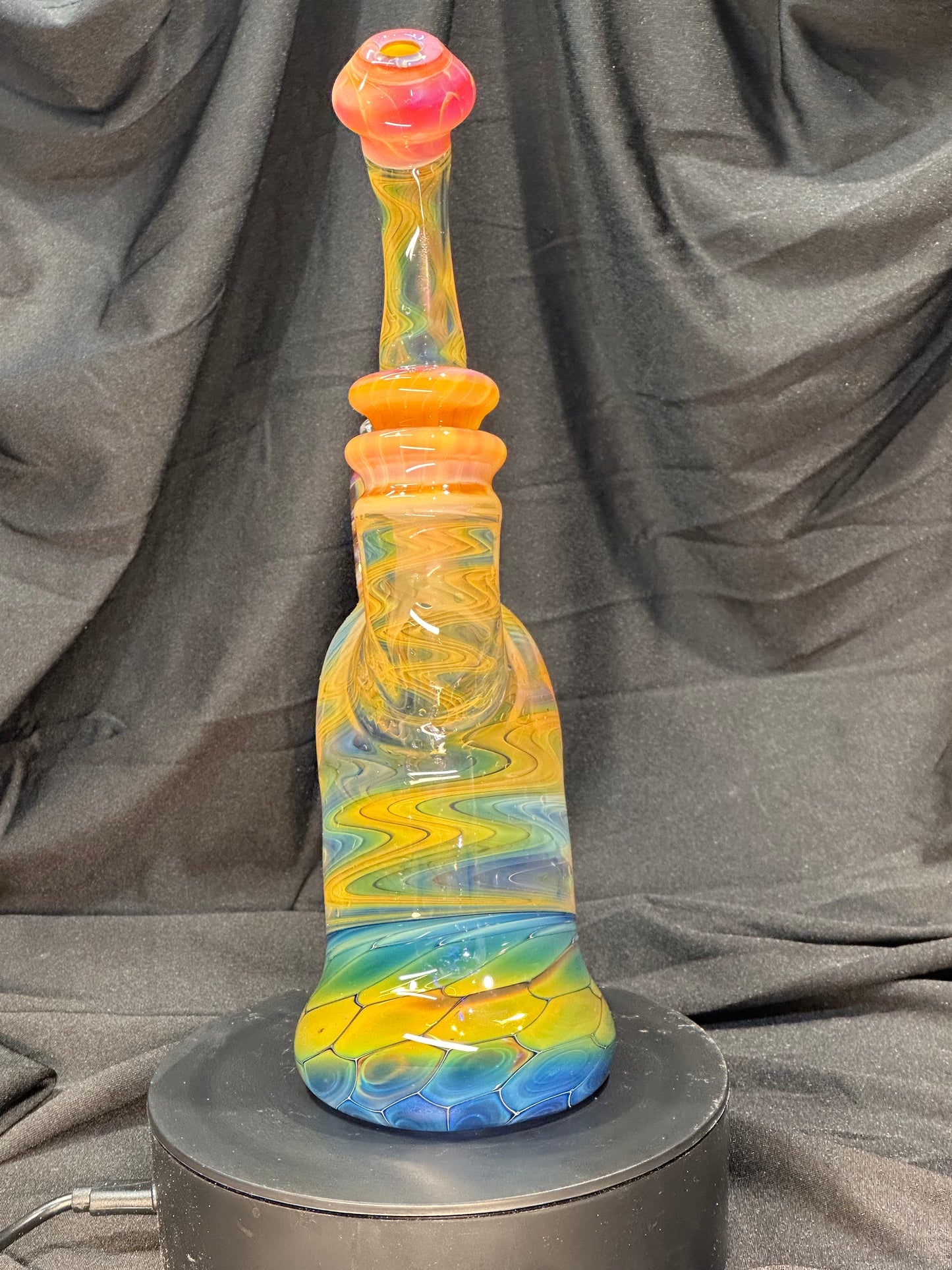 Fumed out Sherlock bubbler w/ 14mm removable