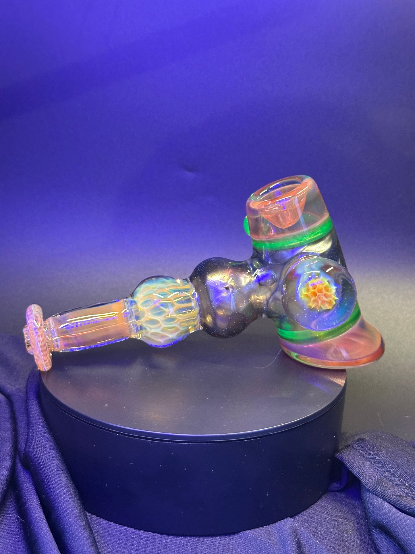 Fume and UV reactive dry functional hammer