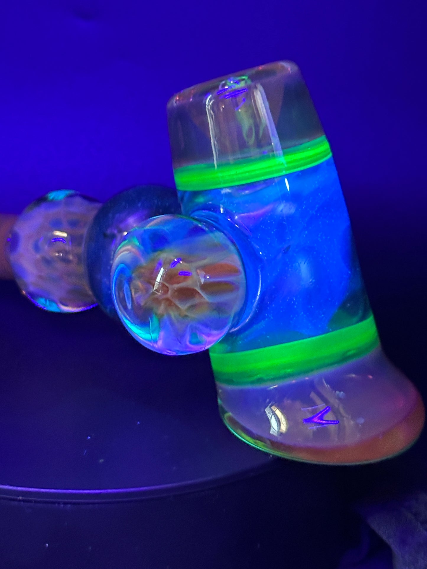 Fume and UV reactive dry functional hammer