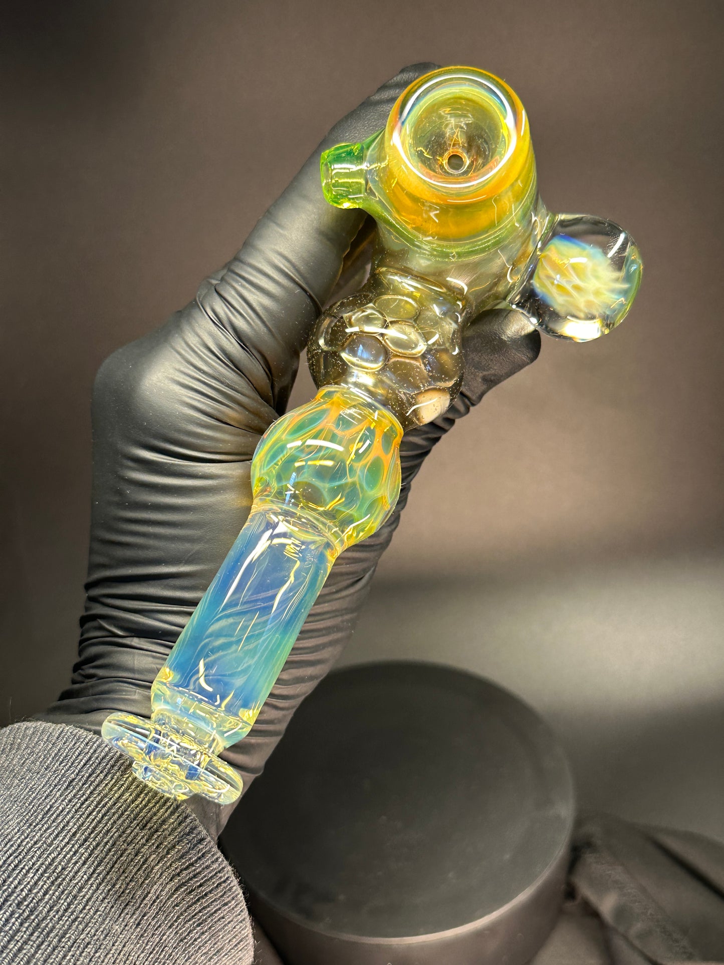 Fumed Borosilicate Glass Hammer