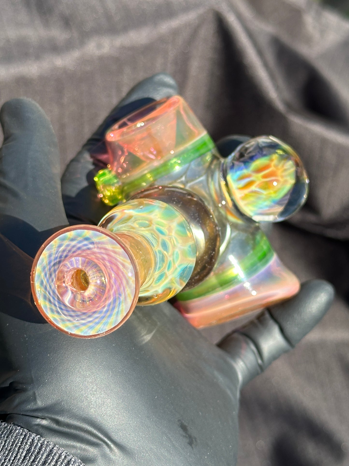 Fume and UV reactive dry functional hammer