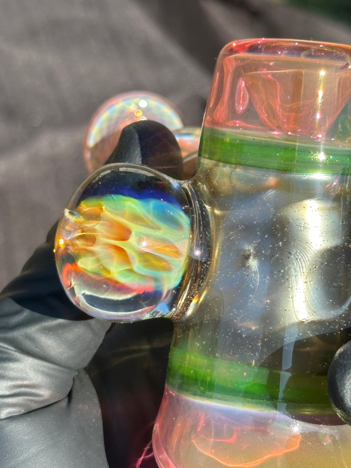 Fume and UV reactive dry functional hammer