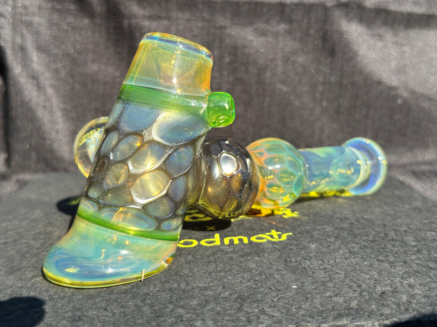 Fumed Borosilicate Glass Hammer