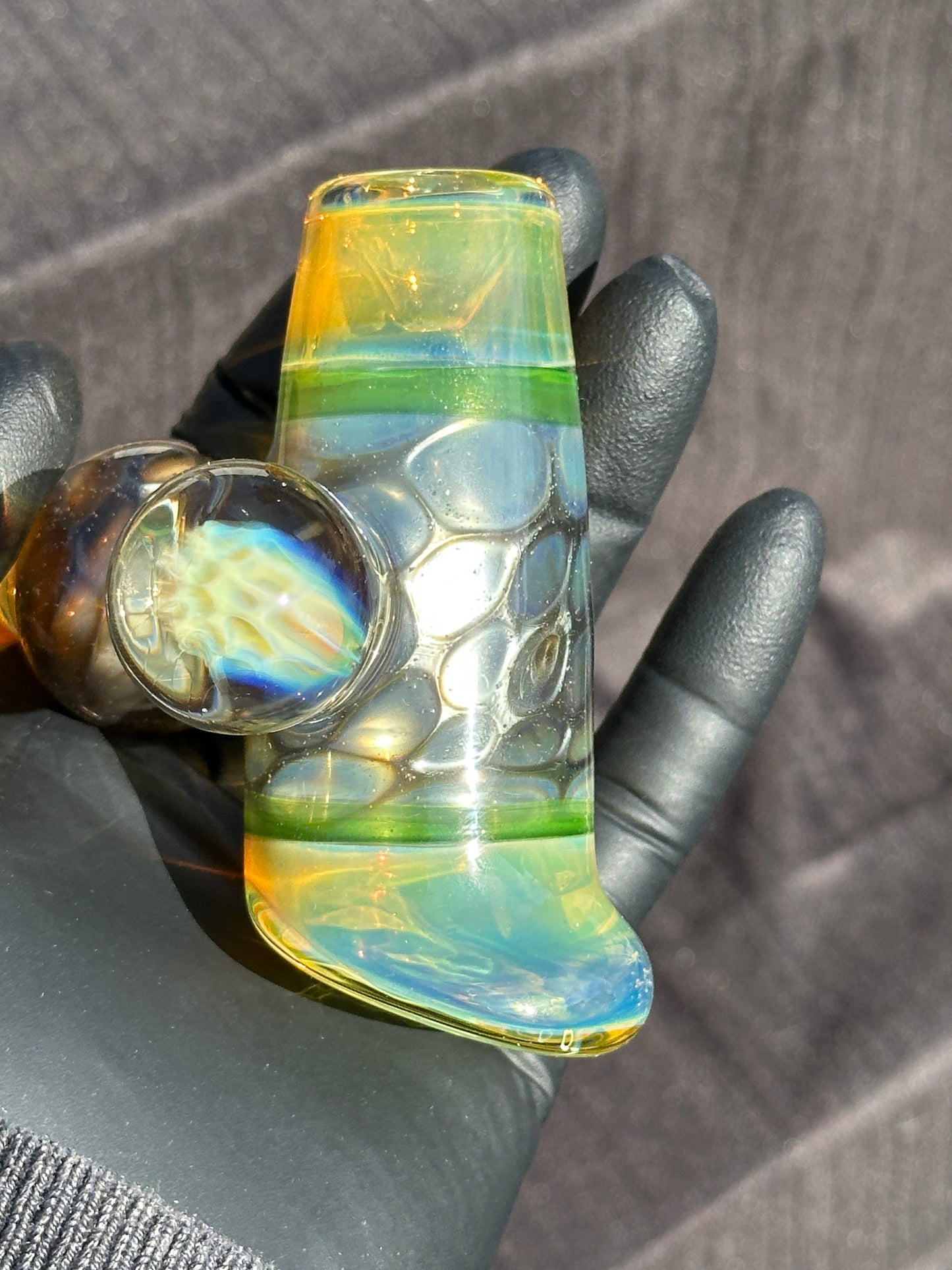 Fumed Borosilicate Glass Hammer