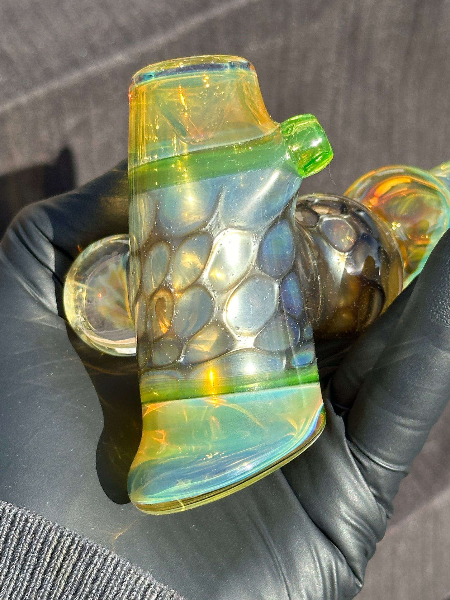 Fumed Borosilicate Glass Hammer