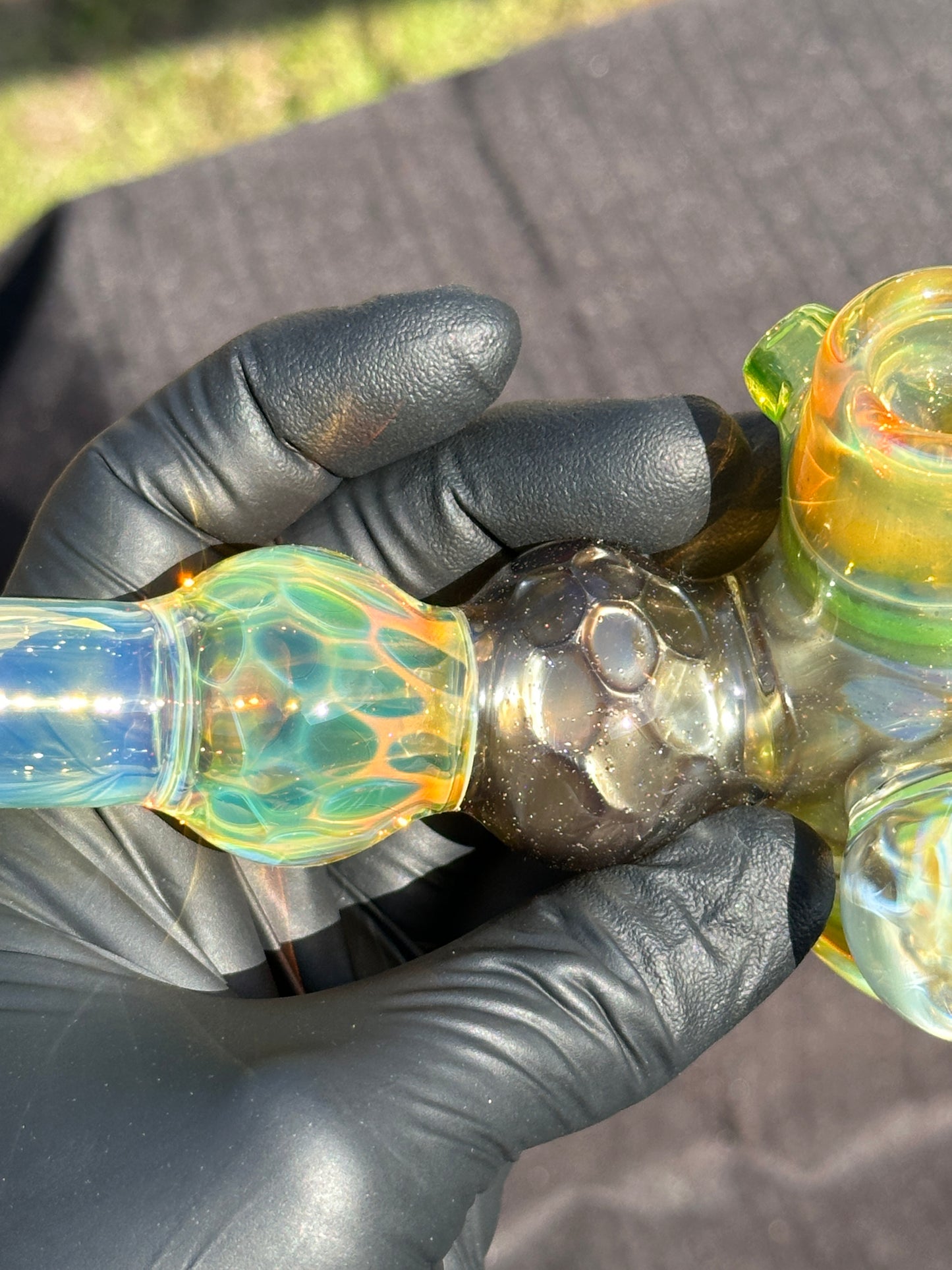 Fumed Borosilicate Glass Hammer