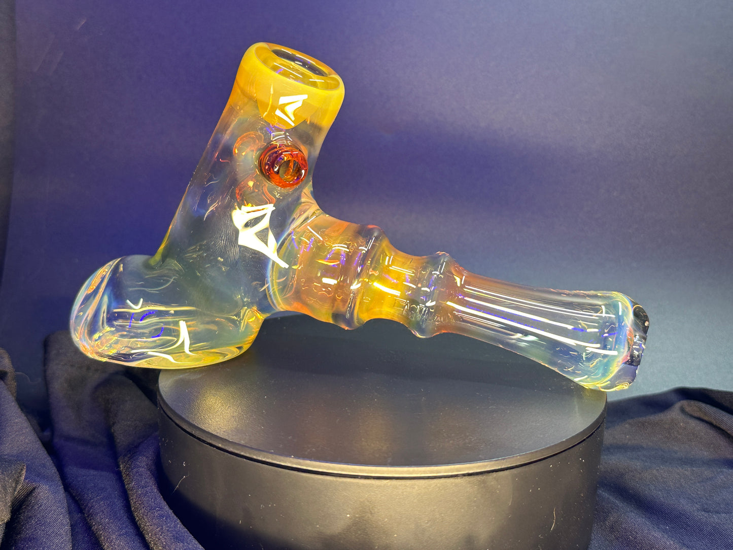 Gold and Silver Fumed dry hammer