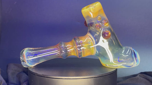 Gold and Silver Fumed dry hammer