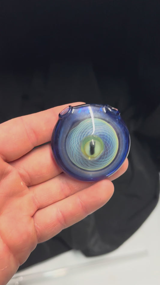 Dragon Eye Fumicello Disk Pendant